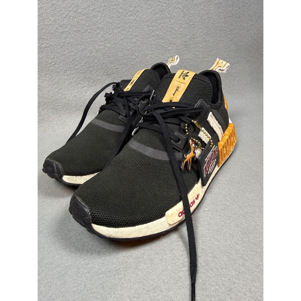 Adidas x Disney Womens NMD_R1 Bambi Sneakers 7 Black GV7909‎ Knit Boost Running